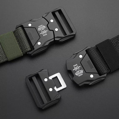 EnduraGear Tactical Waist Belt – Durable Automatic Buckle Outdoor Belt for Men & Women