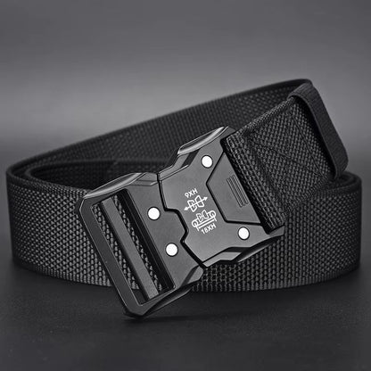 EnduraGear Tactical Waist Belt – Durable Automatic Buckle Outdoor Belt for Men & Women