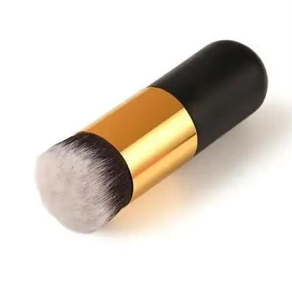 Big Fat Dun Foundation Makeup Brush – Large & Small Mushroom-Style Dual Head for BB Cream & Foundation