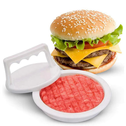 PerfectPatty Hamburger Press – Stuffed Burger Maker Mold for BBQ & Grill