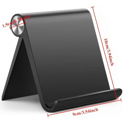 Adjustable Portable Tablet Phone Holder Foldable Desktop Base Strong Device Stability