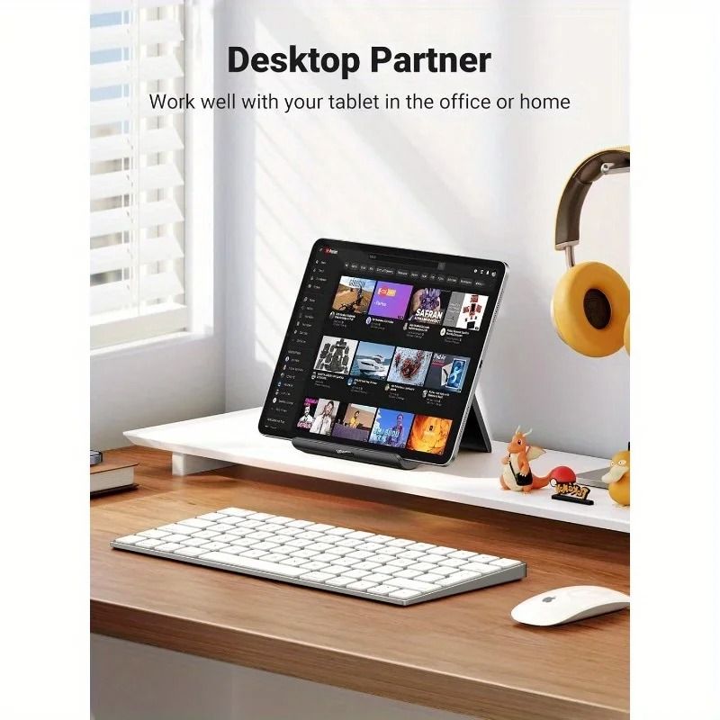 Adjustable Portable Tablet Phone Holder Foldable Desktop Base Strong Device Stability