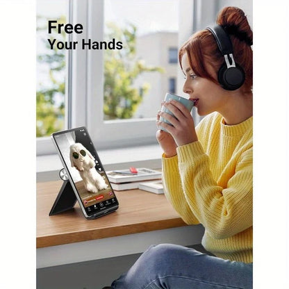 Adjustable Portable Tablet Phone Holder Foldable Desktop Base Strong Device Stability