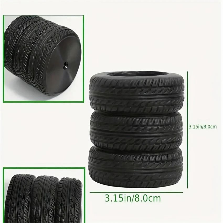 Creative Tire Shaped Pen Holder Unique Office Desk Organizer
