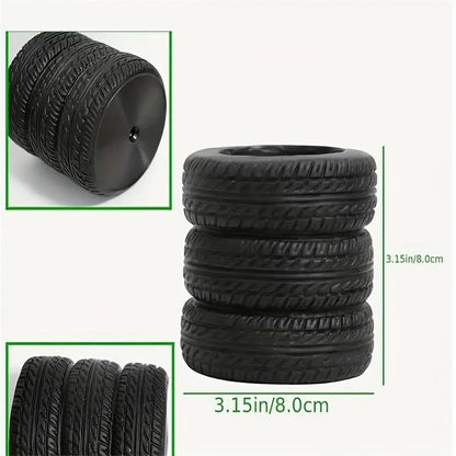 Creative Tire Shaped Pen Holder Unique Office Desk Organizer