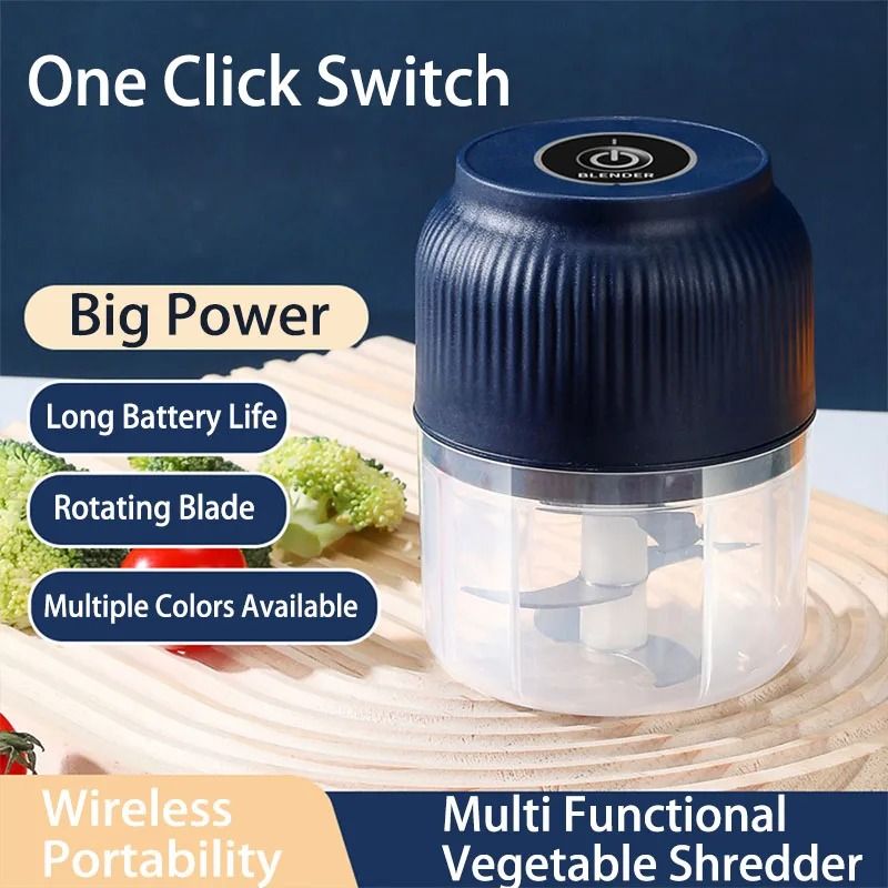 Mini Wireless Electric Vegetable Chopper