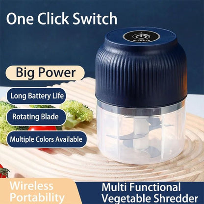 Mini Wireless Electric Vegetable Chopper