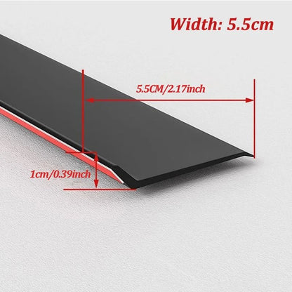 Home Window Water Blocking Bar Sliding Window Rain Weatherstrip Balcony Insulation Windproof Sealing Strip