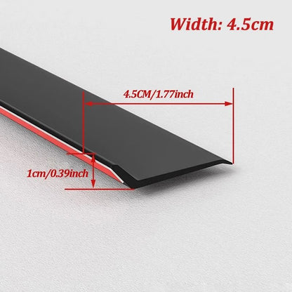 Home Window Water Blocking Bar Sliding Window Rain Weatherstrip Balcony Insulation Windproof Sealing Strip