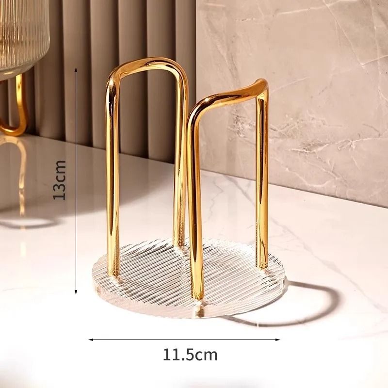 Luxury Disposable Cup Storage Holder Dispenser Rack Shelf for Home