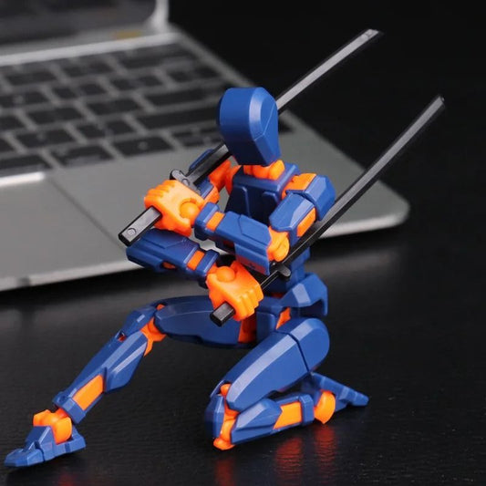 Multi Jointed Movable Shapeshift Robot 3D Printed Mannequin Dummy Action Figure Toy