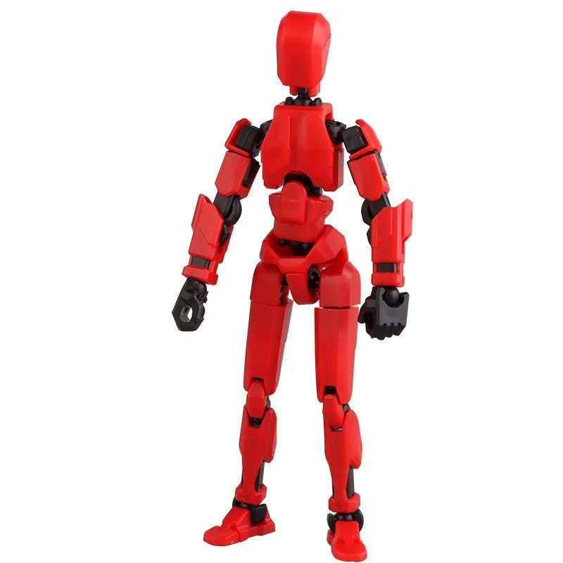 Multi Jointed Movable Shapeshift Robot 3D Printed Mannequin Dummy Action Figure Toy