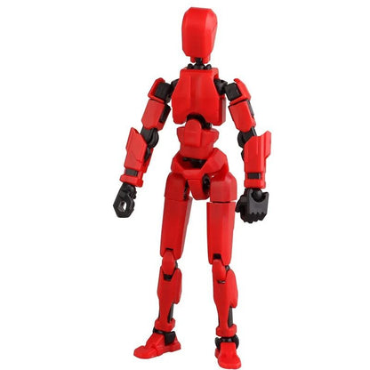 Multi Jointed Movable Shapeshift Robot 3D Printed Mannequin Dummy Action Figure Toy