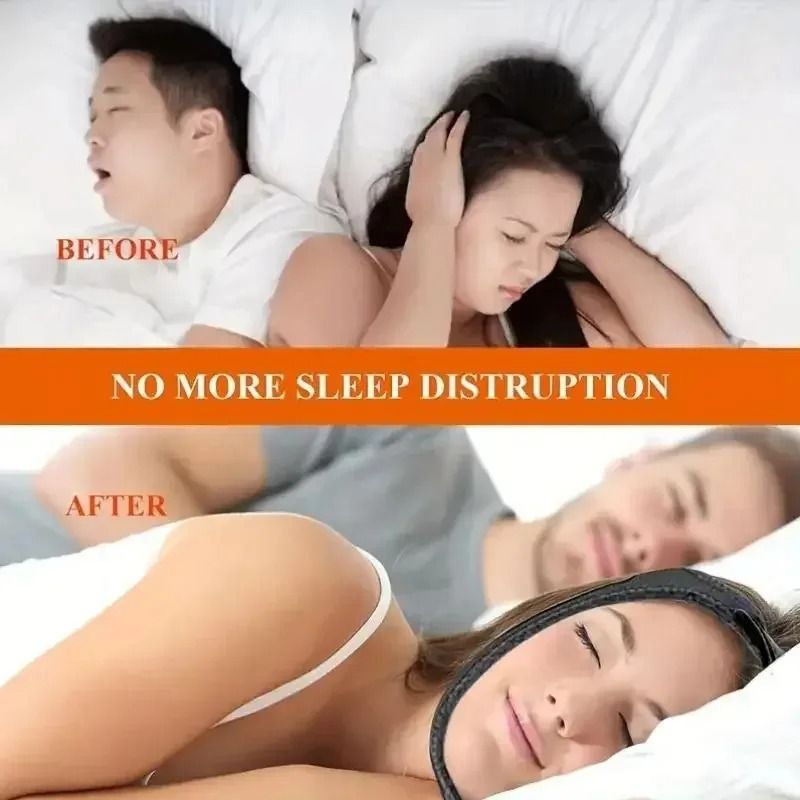 Adjustable Anti Snoring Chin Rest Band