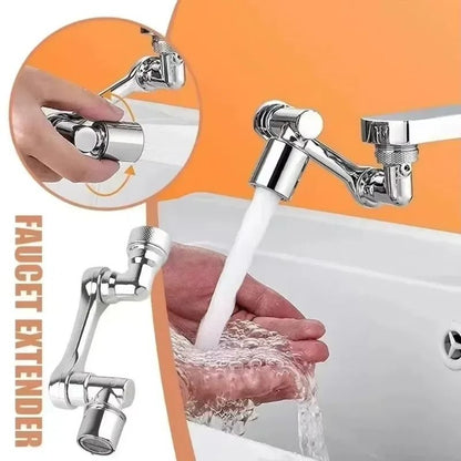 Universal 1080 Degree Rotation Faucet Aerator Mixer Extender Sprayer Head