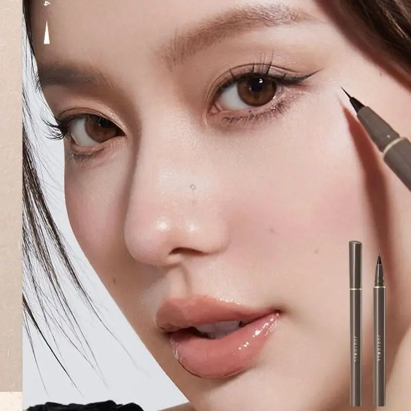 Judydoll Precision Liquid Eyeliner Pen Ultra Fine Tip Waterproof Smudge Proof 24 Hour Long Lasting