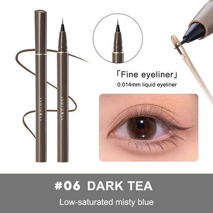 Judydoll Precision Liquid Eyeliner Pen Ultra Fine Tip Waterproof Smudge Proof 24 Hour Long Lasting