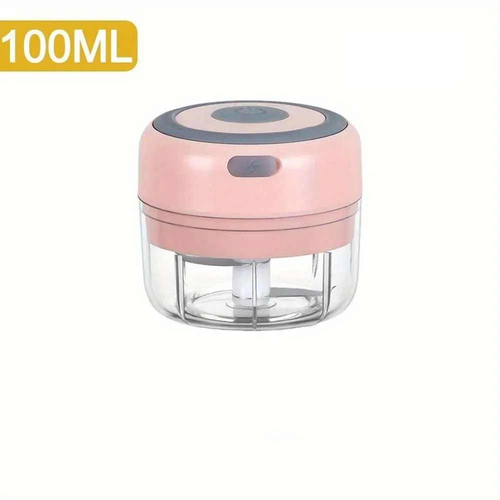 Electric Garlic Chopper and Meat Mincer – 100ML/250ML Portable Food Processor