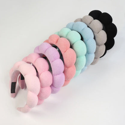 3PCS Microfiber Spa Headband and Wristband Set for Skincare and Makeup