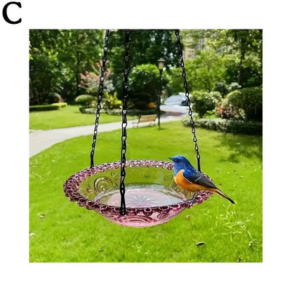 Hanging Outdoor Bird Feeder for Garden and Courtyard Decoration
