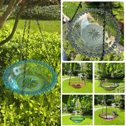 Hanging Outdoor Bird Feeder for Garden and Courtyard Decoration