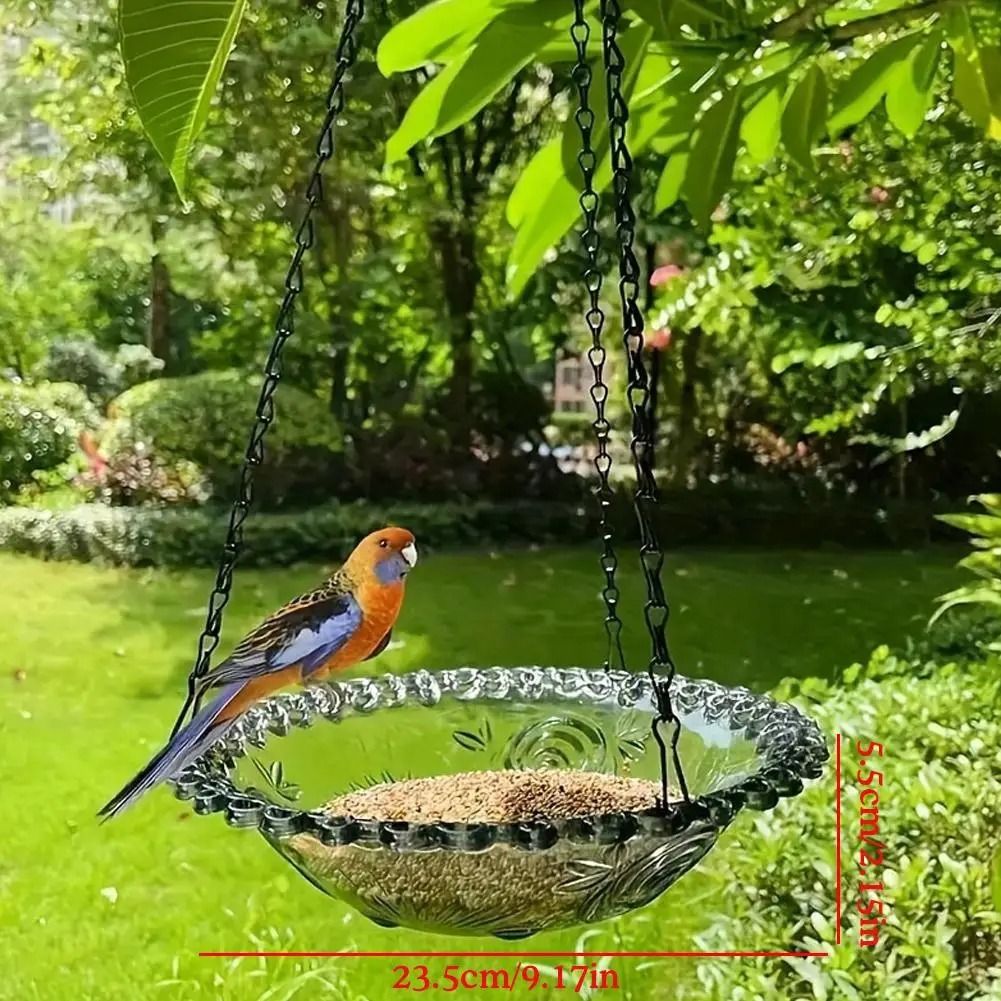 Hanging Outdoor Bird Feeder for Garden and Courtyard Decoration