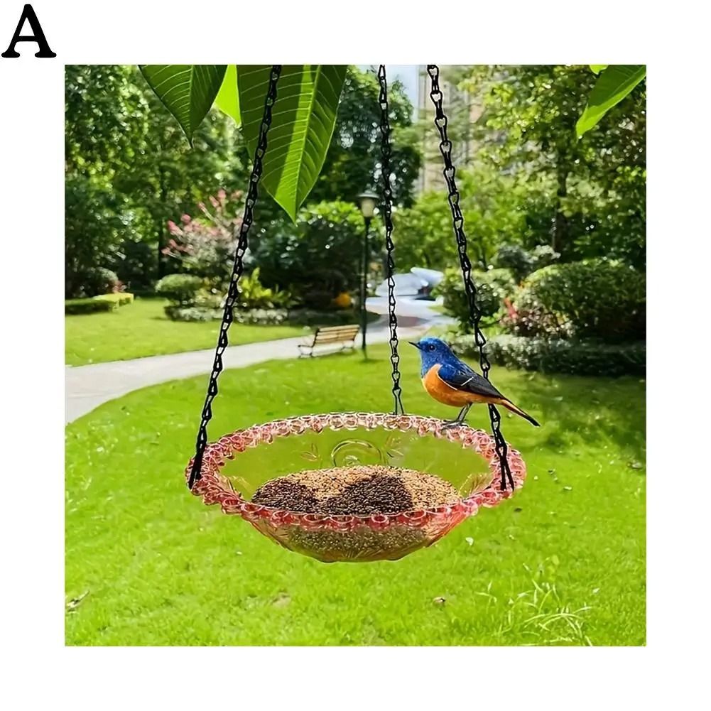 Hanging Outdoor Bird Feeder for Garden and Courtyard Decoration