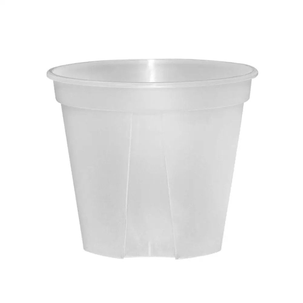 Transparent Green Root Control Plant Pot
