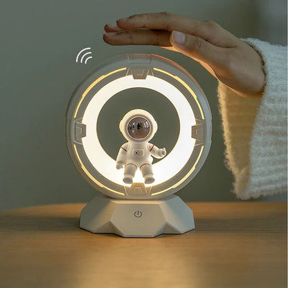 Rechargeable Astronaut LED Touch Lamp – Dimmable Night Light for Kids and Bedrooms