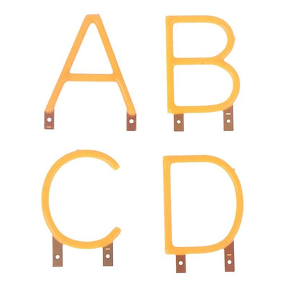 Yellow LED Filament Light DIY Decoration Accessory
