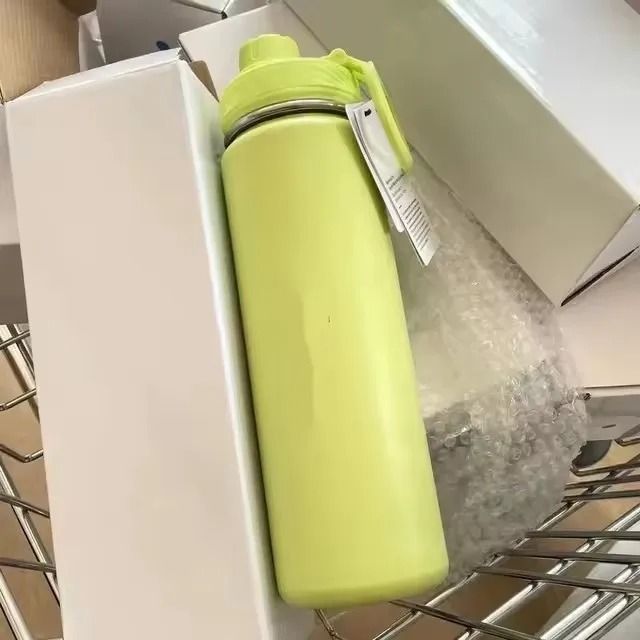 710 ml Stainless Titanium Vacuum Sports Bottle Leakproof Outdoor Cup