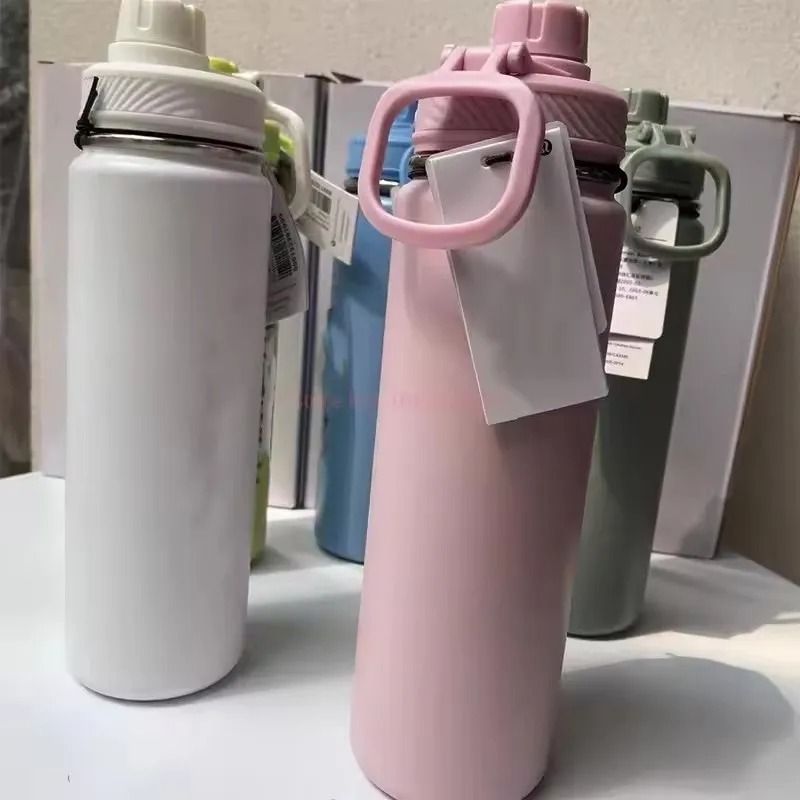 710 ml Stainless Titanium Vacuum Sports Bottle Leakproof Outdoor Cup