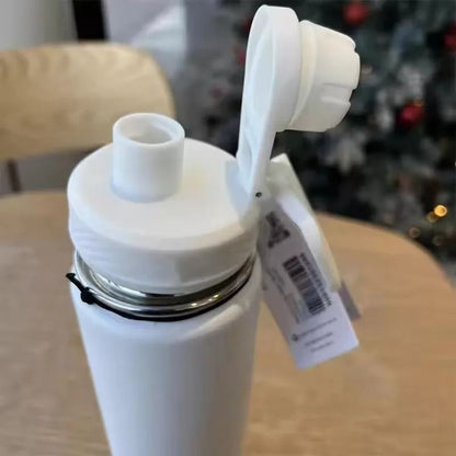 710 ml Stainless Titanium Vacuum Sports Bottle Leakproof Outdoor Cup