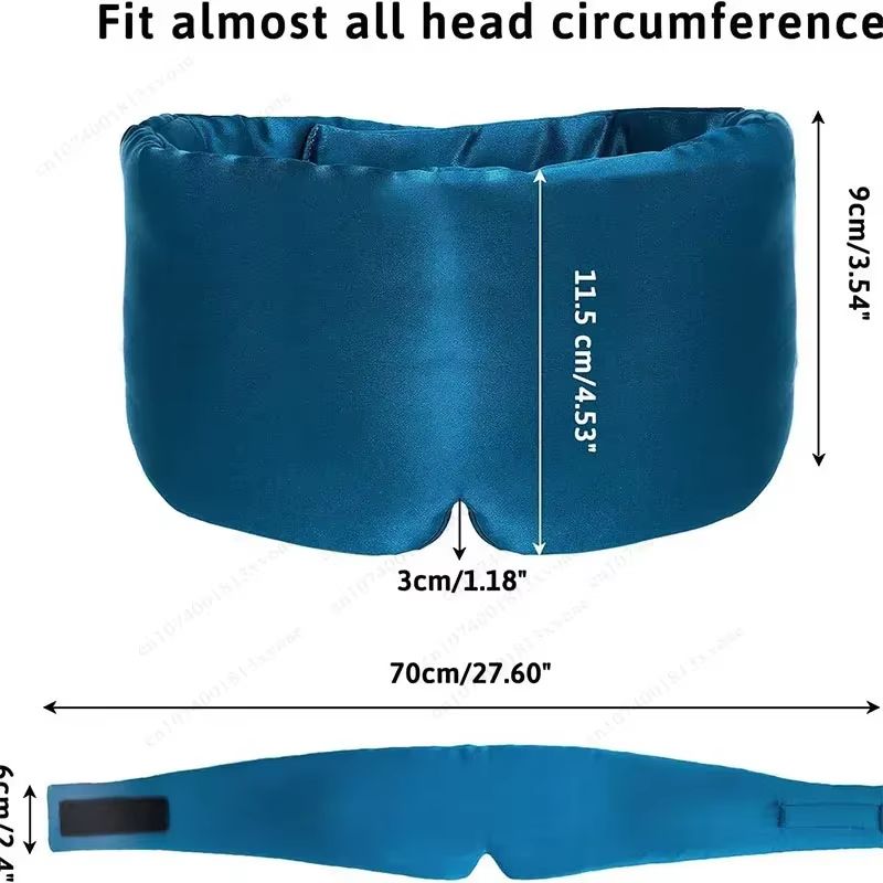 Soft Padded Sleep Mask for Sleeping Travel and Relaxation
