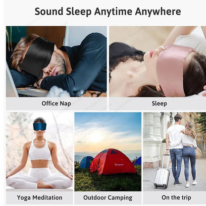 Soft Padded Sleep Mask for Sleeping Travel and Relaxation