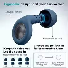 Silicone Ear Plugs for Sleeping & Swimming | Noise-Reduction Waterproof Ear Plug Set