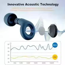 Silicone Ear Plugs for Sleeping & Swimming | Noise-Reduction Waterproof Ear Plug Set