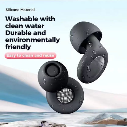 Silicone Ear Plugs for Sleeping & Swimming | Noise-Reduction Waterproof Ear Plug Set