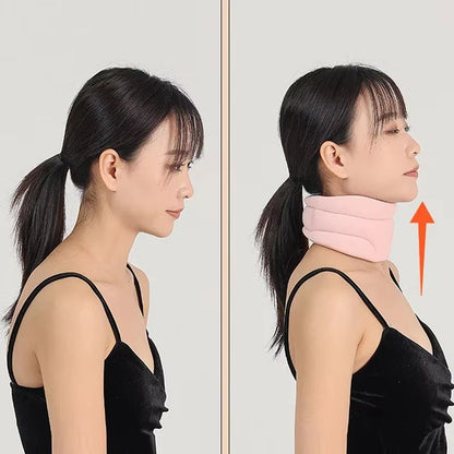 Soft Foam CerviCorrect Neck Brace | Sleeping Cervical Pressure Relief Brace for Neck & Spine Protection