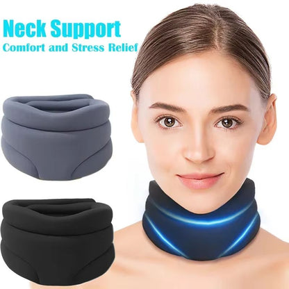 Soft Foam CerviCorrect Neck Brace | Sleeping Cervical Pressure Relief Brace for Neck & Spine Protection