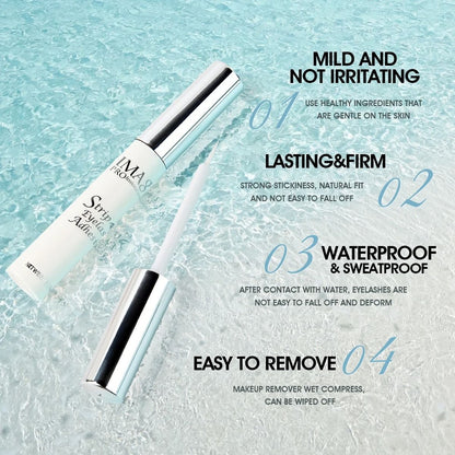 Professional Clear Lash Extension Adhesive for Long Lasting Hold