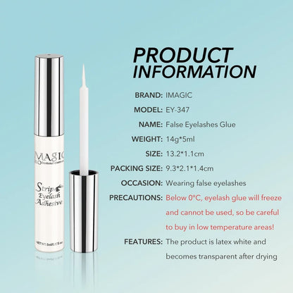 Professional Clear Lash Extension Adhesive for Long Lasting Hold