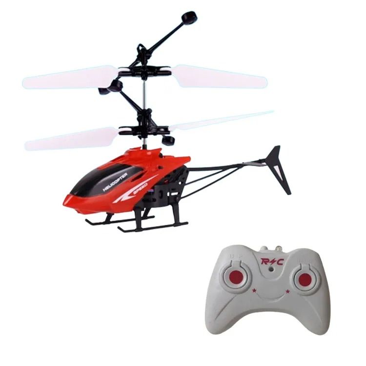 Mini Rechargeable RC Drone Toy for Kids Safe Fall Resistant Flying Helicopter