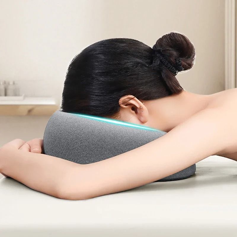 Memory Foam Face Down Pillow for Prone Resting Comfort Massage Headrest