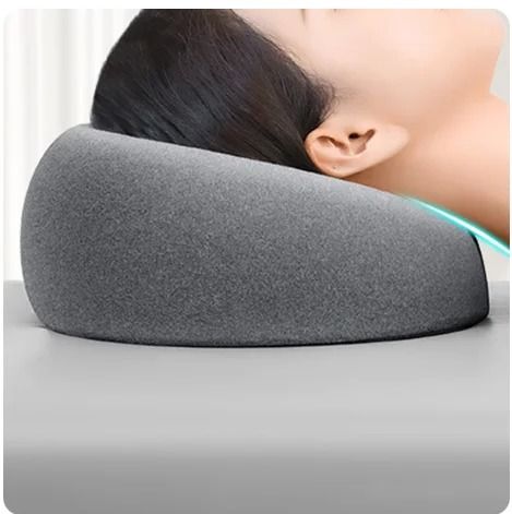 Memory Foam Face Down Pillow for Prone Resting Comfort Massage Headrest