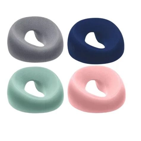Memory Foam Face Down Pillow for Prone Resting Comfort Massage Headrest