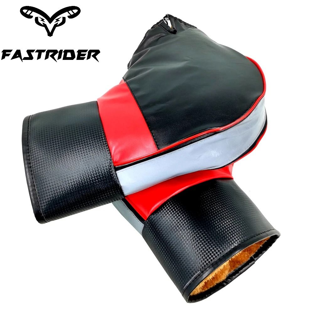 Waterproof Windproof Motorcycle Handlebar Covers with Reflective Strips