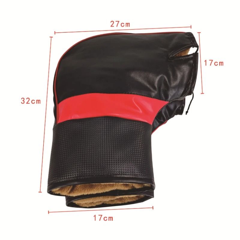 Waterproof Windproof Motorcycle Handlebar Covers with Reflective Strips