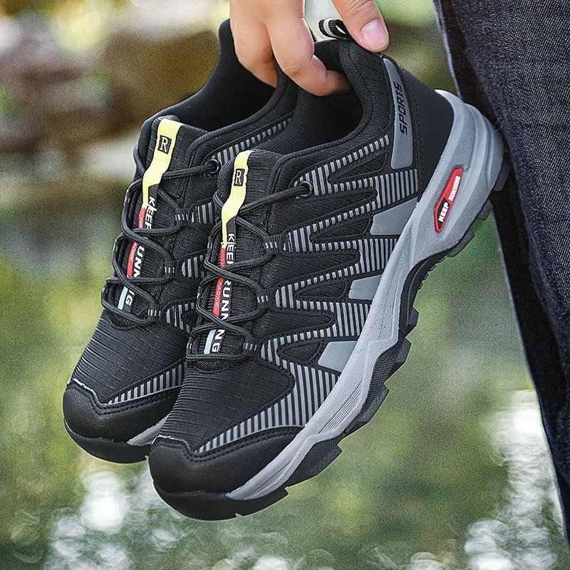 Outdoor Waterproof Hiking Sneakers Men Women Big Size Trekking Climbing Trainers