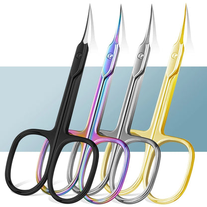 Precision Cuticle Scissors Stainless Steel Beauty Grooming Tool